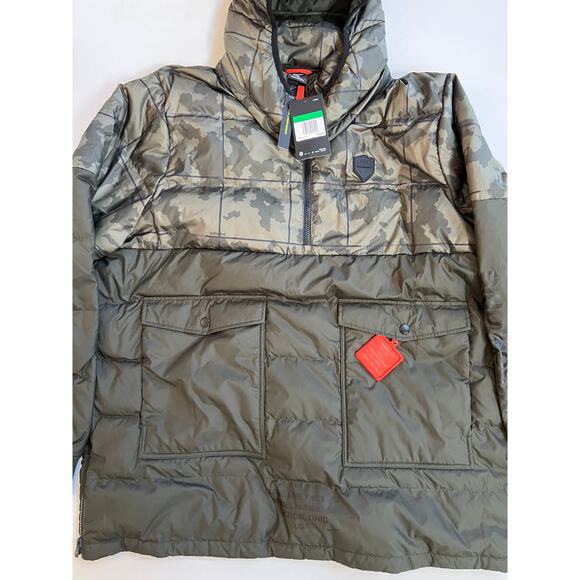 Nike Lebron James Down Fill Camo Puffer Jacket Men's AT3904-355  Size XL NWT - Picture 9 of 16